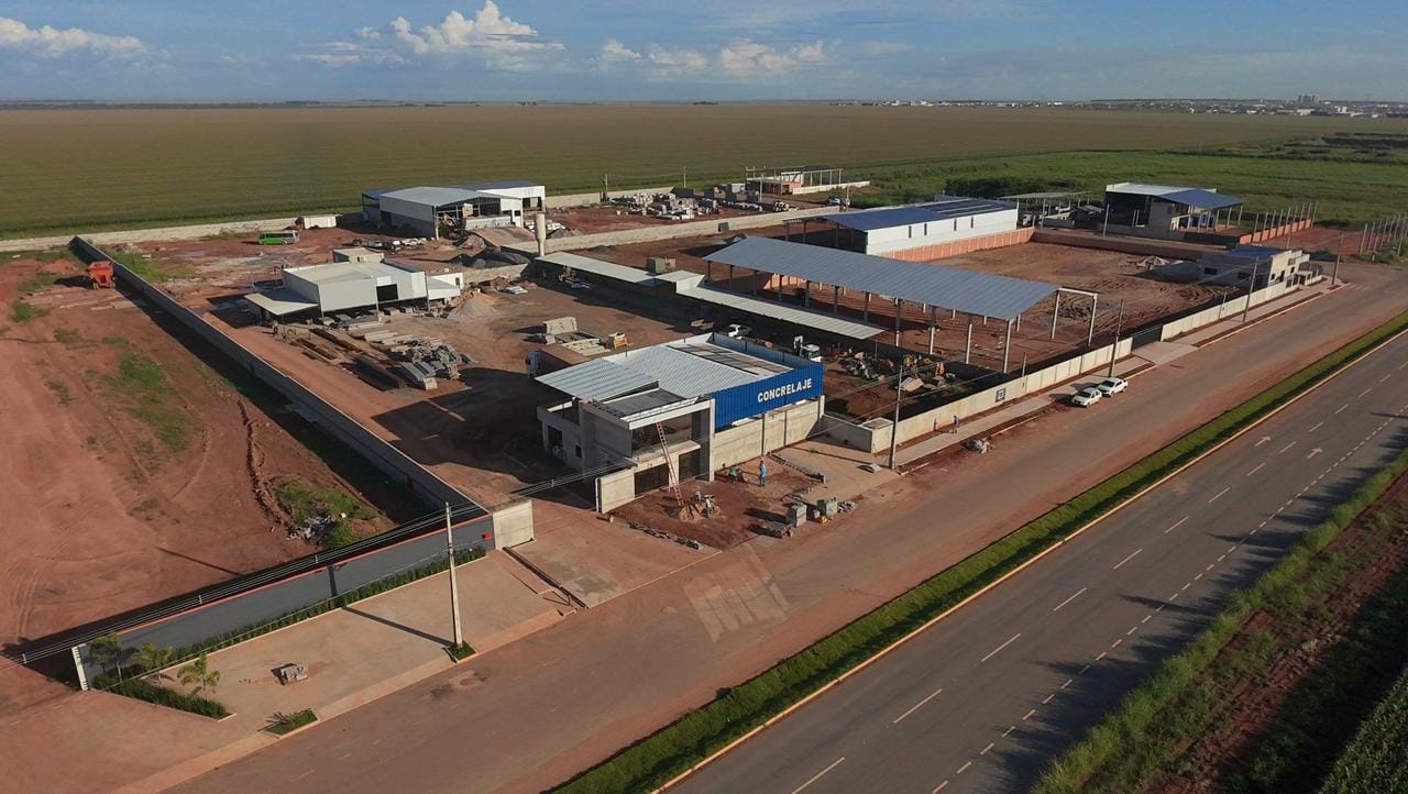 Laje de piso em obra no Médio-Norte de Mato Grosso